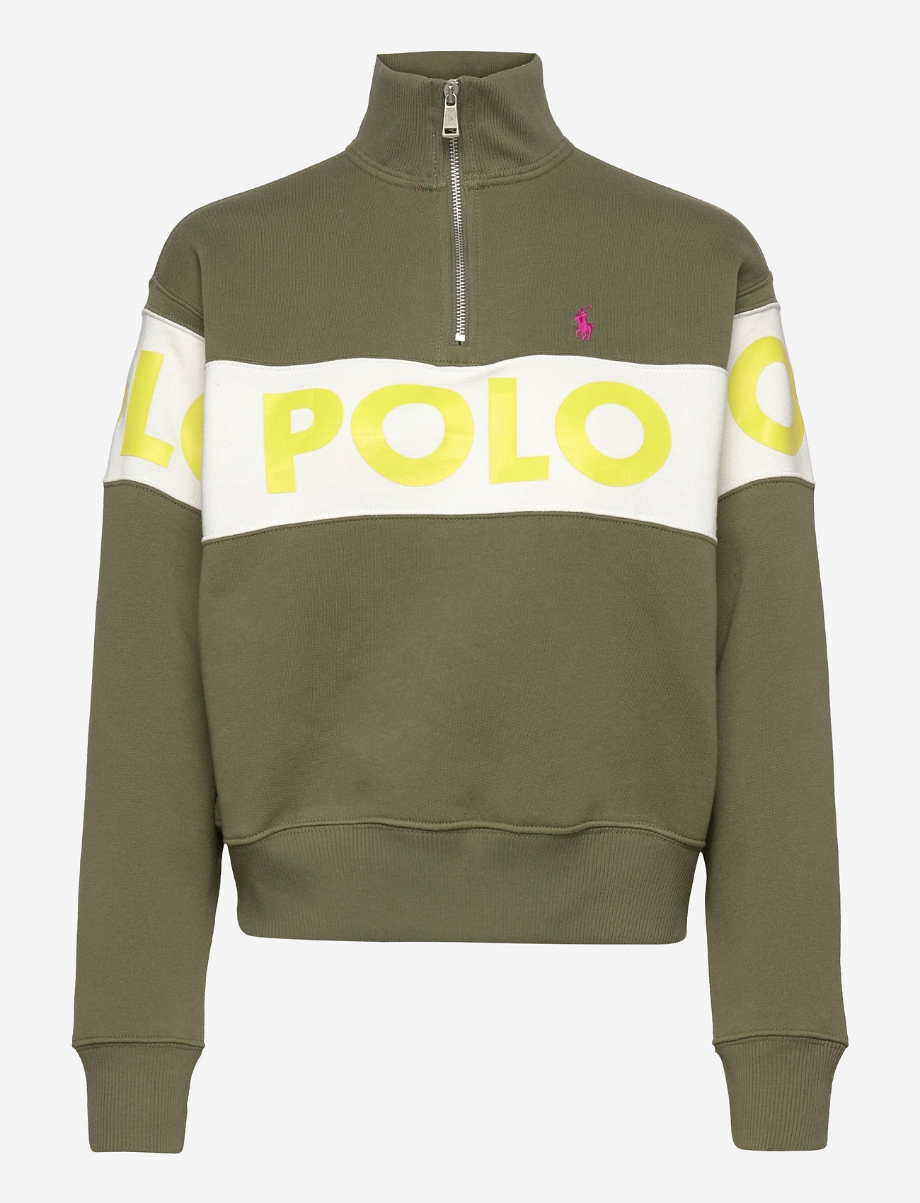 ralph lauren zip fleece