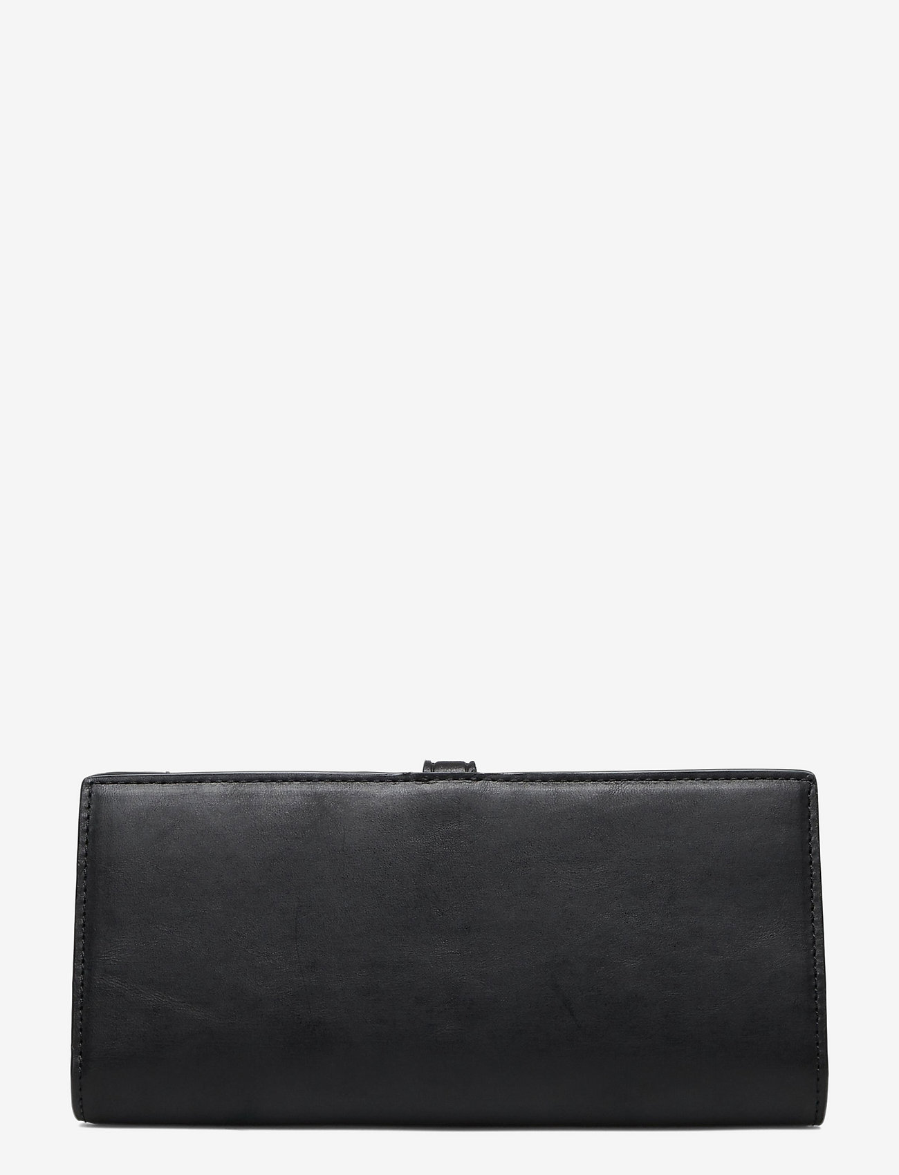 Polo Ralph Lauren - Vachetta Leather Snap Wallet - wallets - black - 1