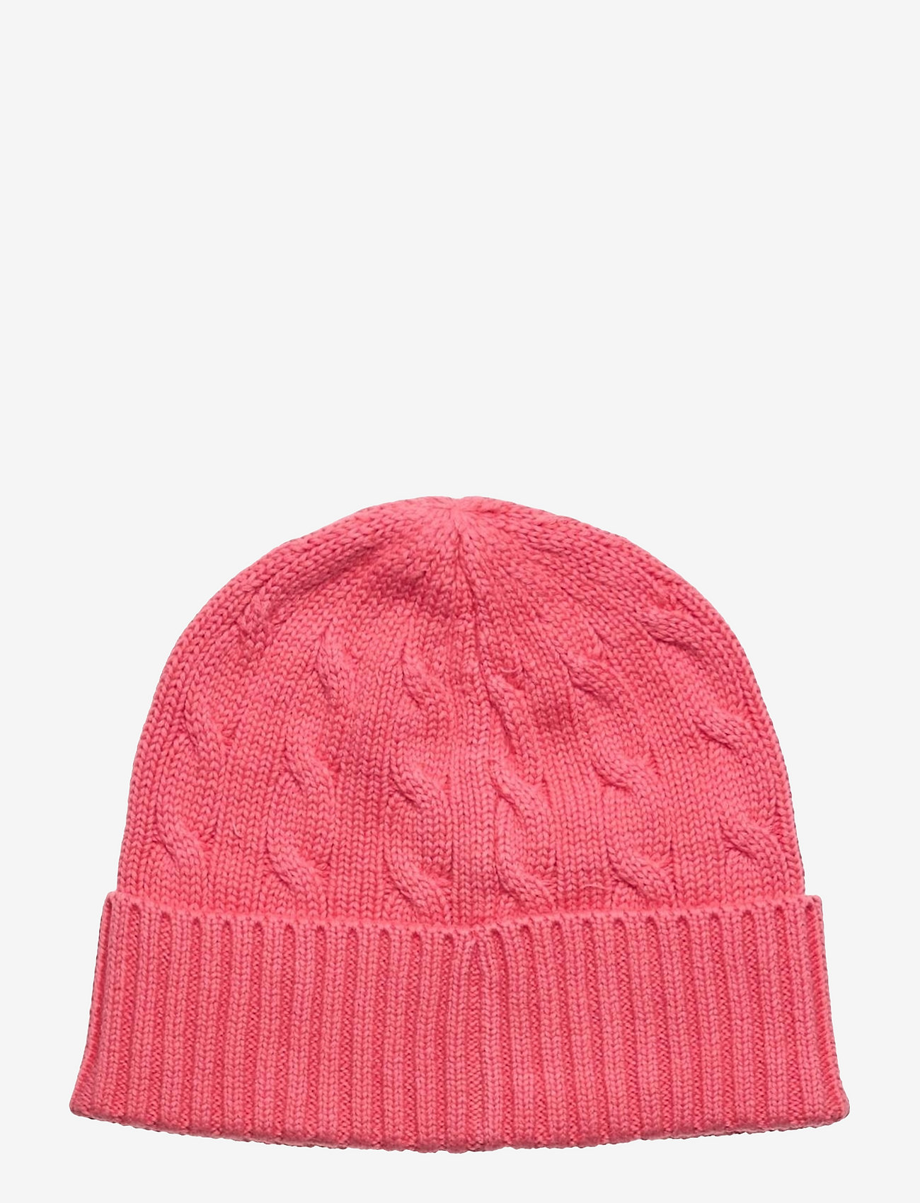 polo cable knit beanie