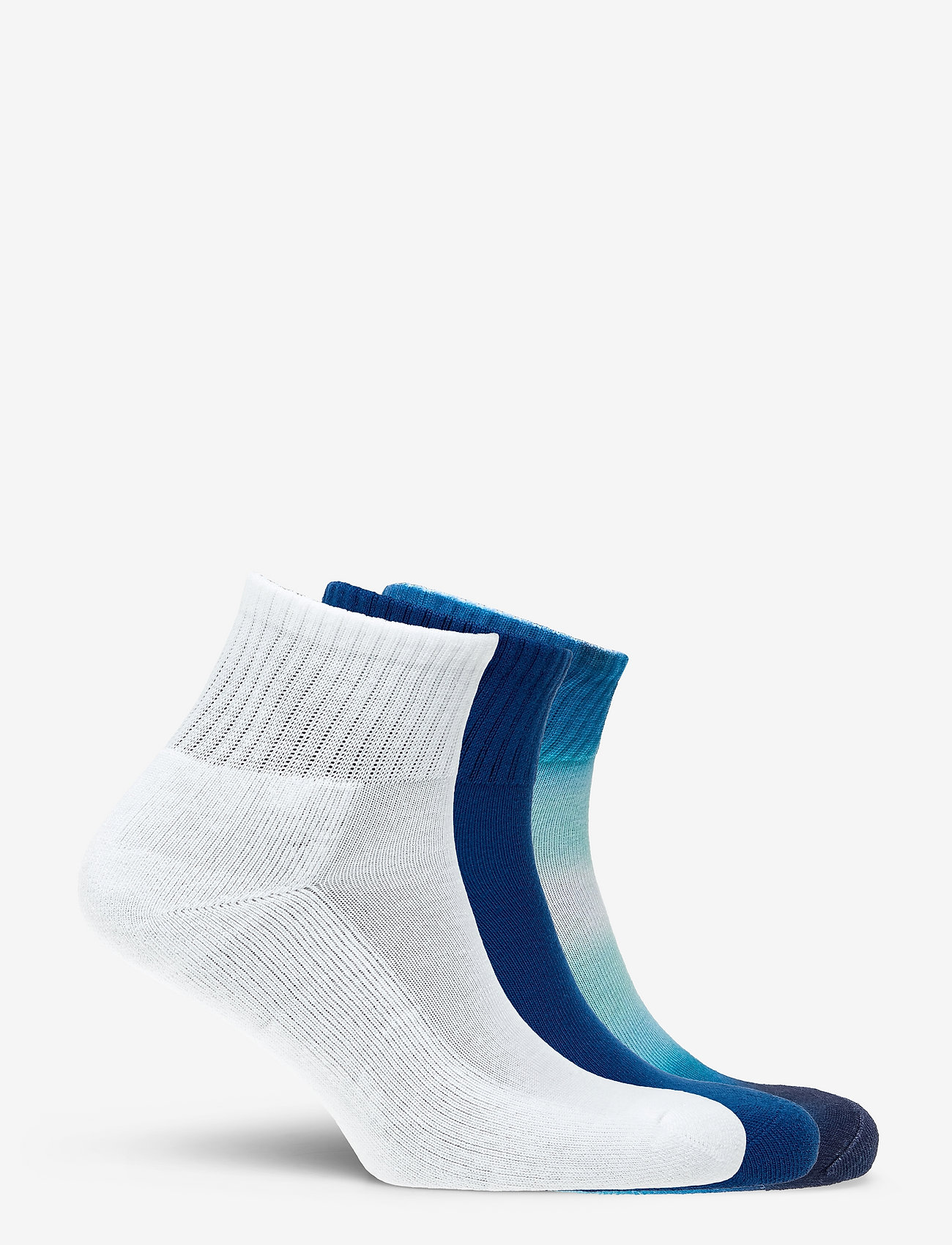 Polo Ralph Lauren - POLY BLEND-3 PACK QRT POLO - regular socks - blue tie dye asso - 1