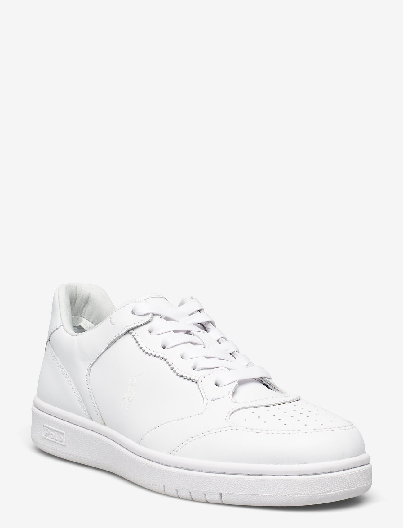 polo court leather sneaker