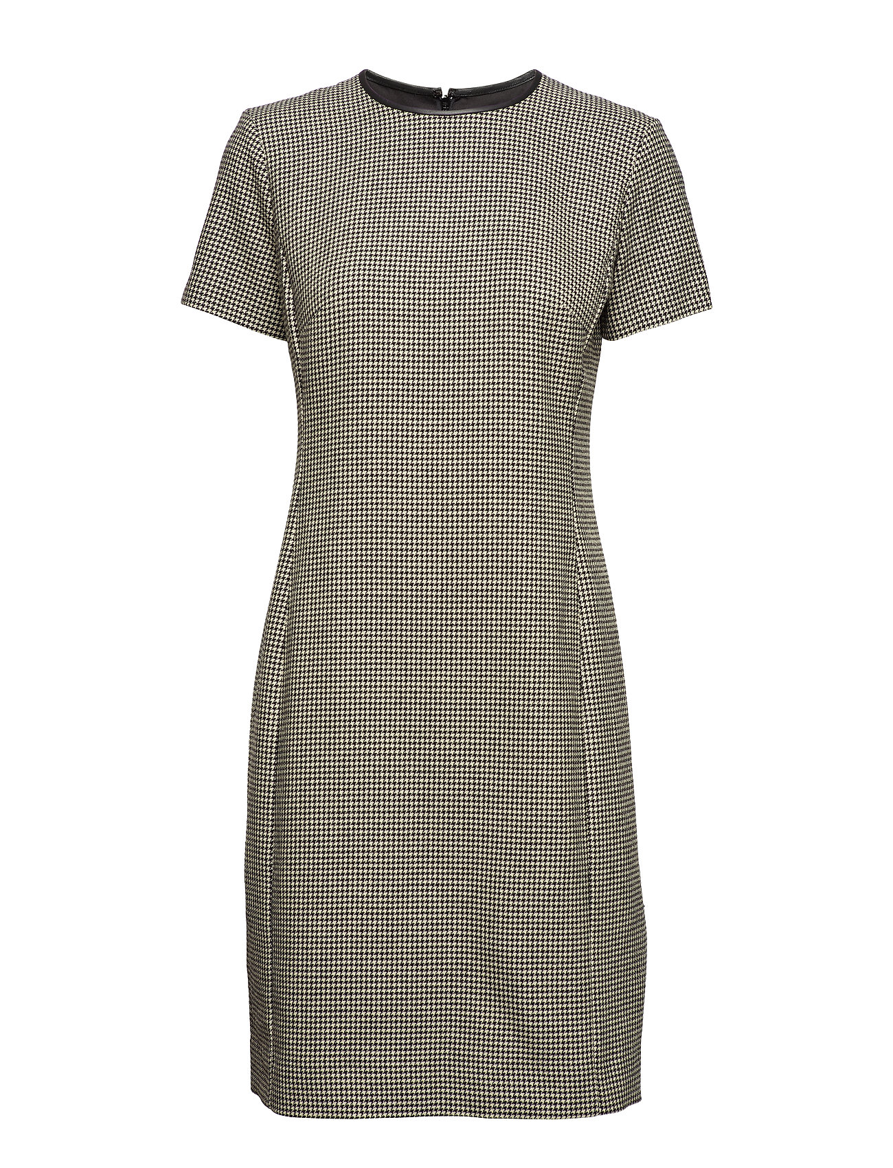Houndstooth Shift Dress (Black/white Hound) (Â£349) - Polo Ralph Lauren - | Boozt.com