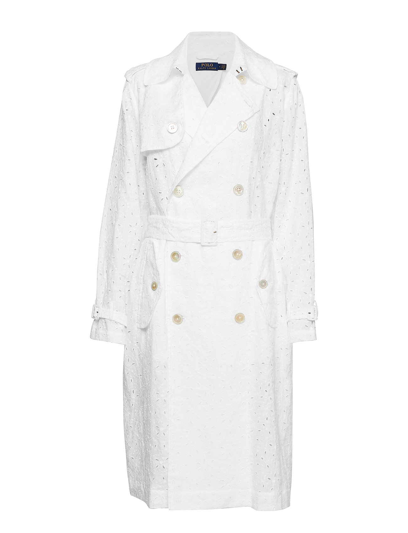 white polo coat