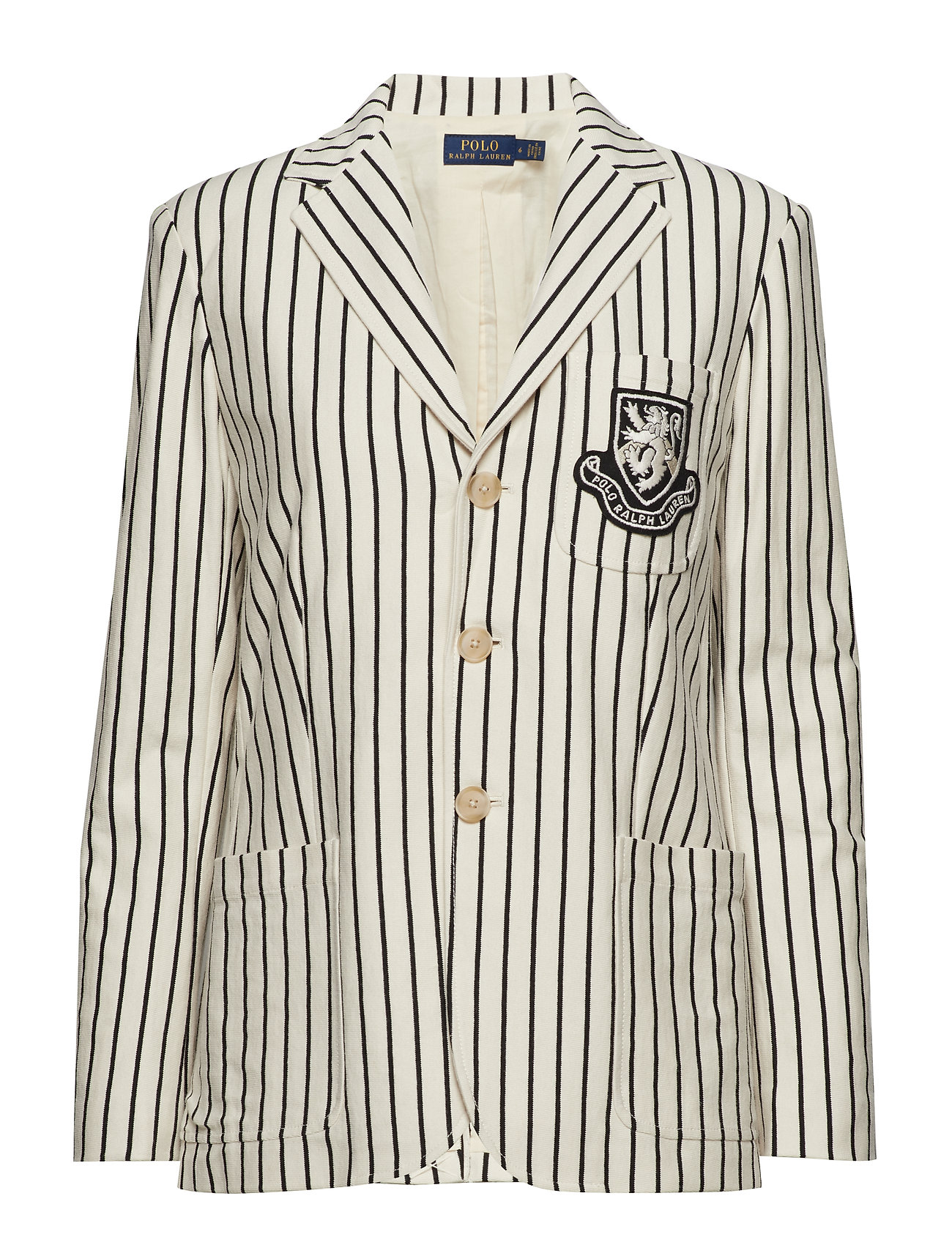 ralph lauren striped blazer