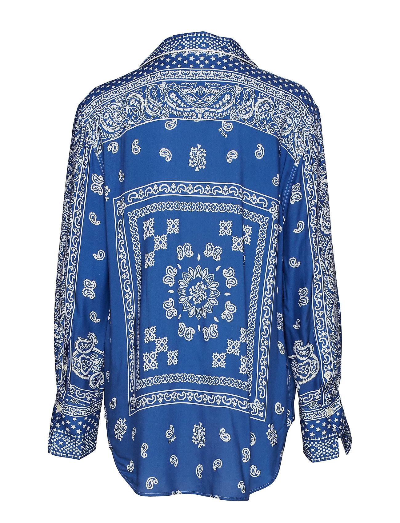 Bandanna Ralph print Lauren PrintPolo Pareo Shirtblue Twill Yb7v6yfg