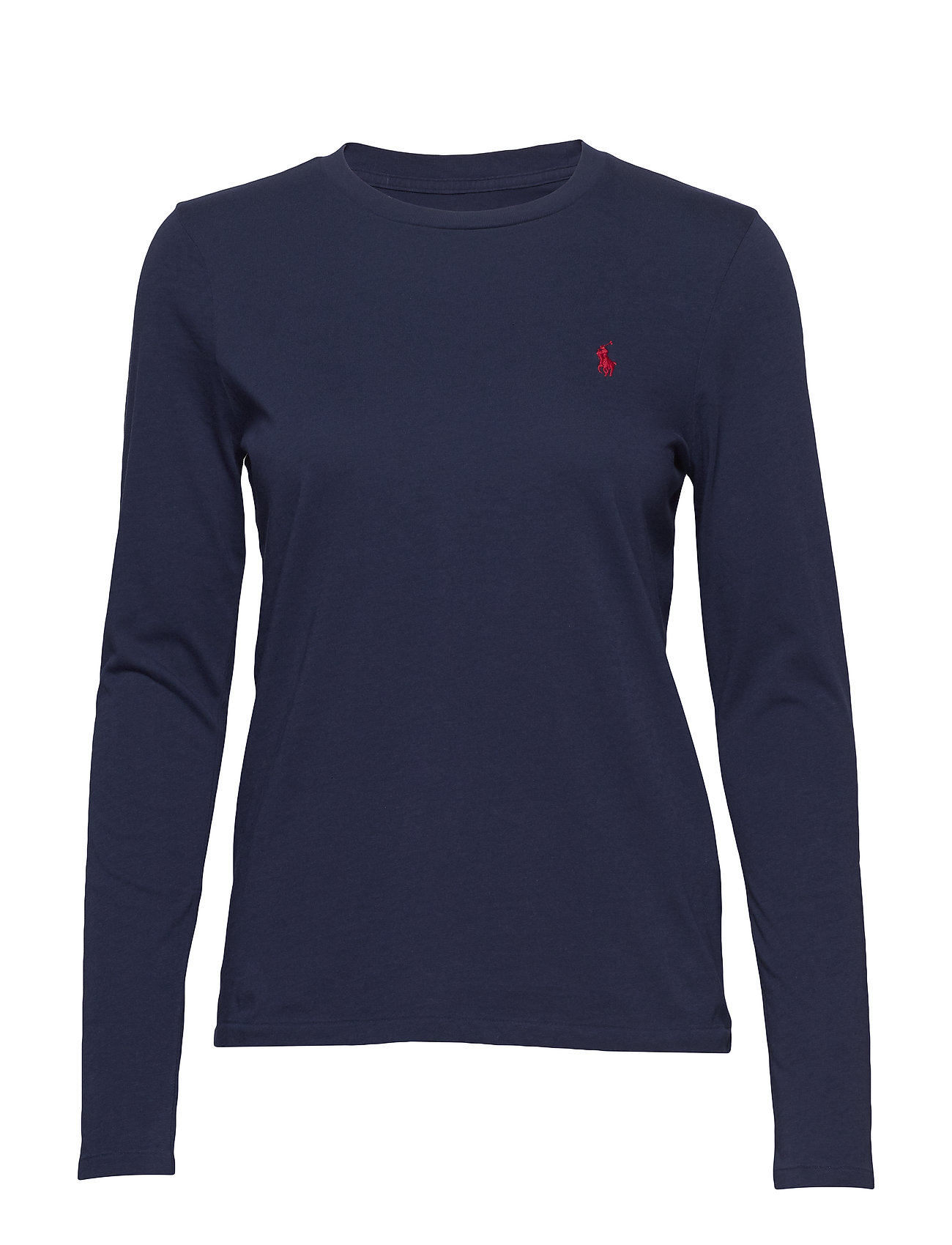 ralph lauren navy long sleeve shirt