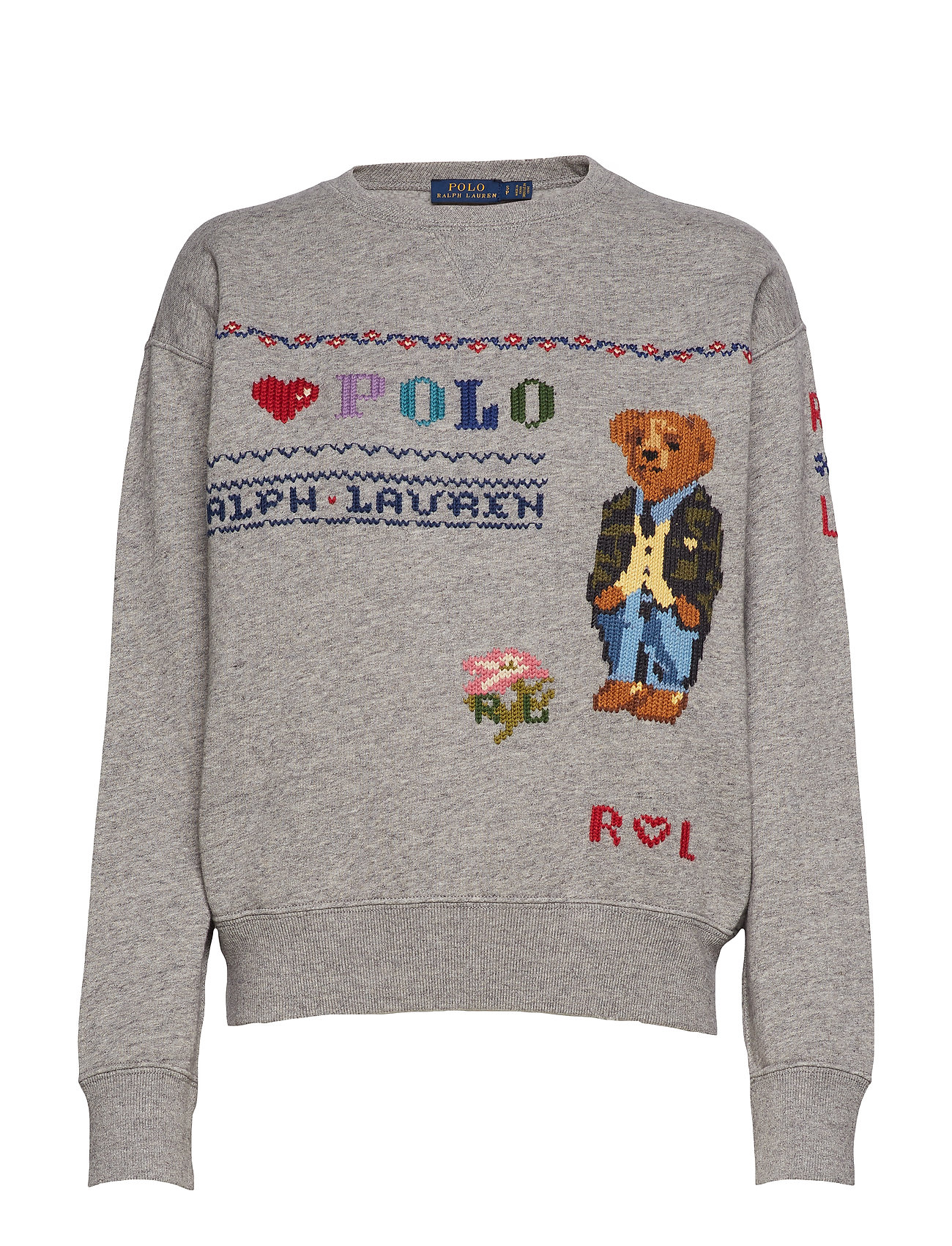Polo Bear Fleece Sweatshirt (Dark Vintage Heat) (199 €) - Polo Ralph ...