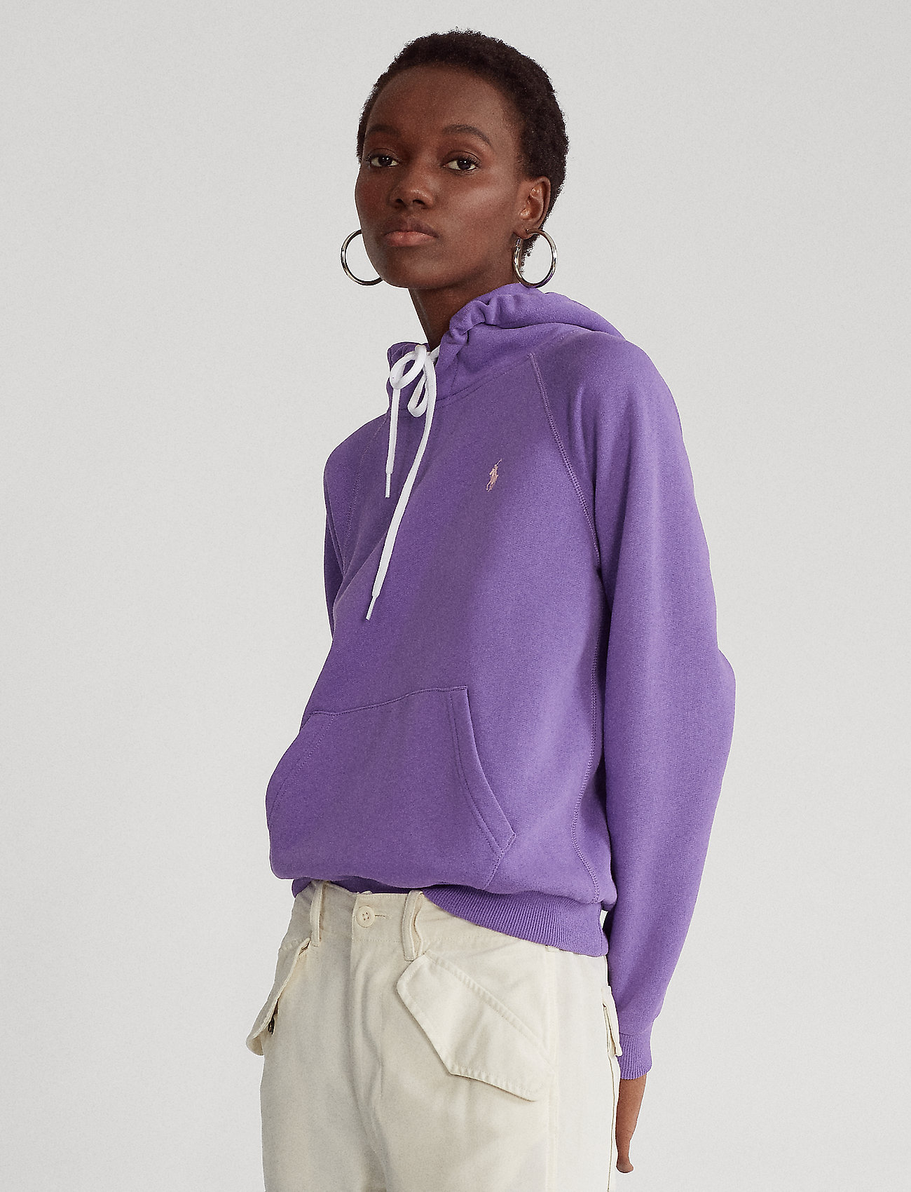 Fleece Pullover Hoodie (Spring Violet) (896.25 kr) Polo Ralph Lauren