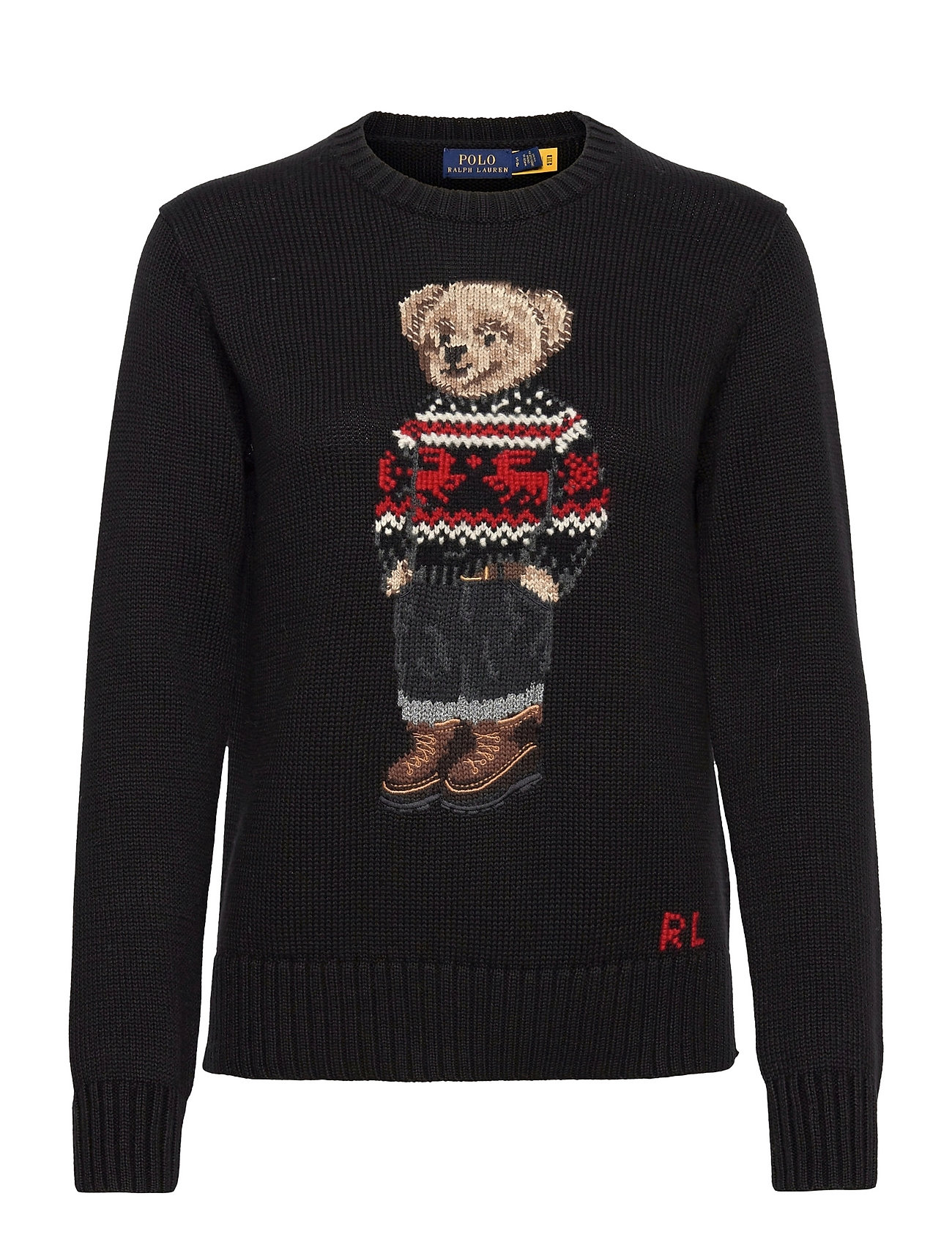 Ski Polo Bear Sweater Black Ralph Lauren