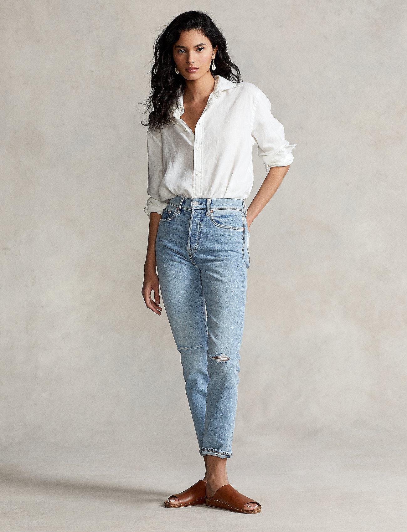 Polo Ralph Lauren Callen High-rise Slim Jean - Slim jeans 