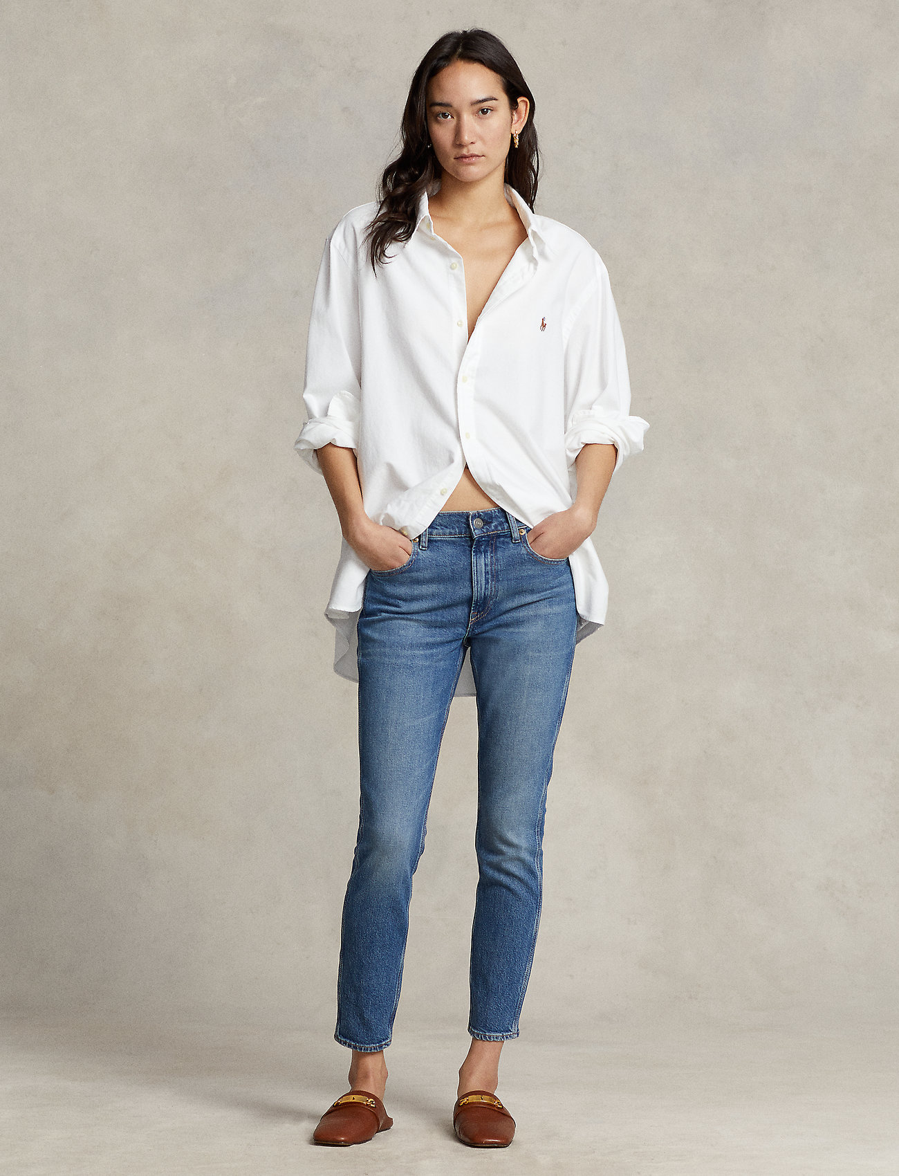 Polo Ralph Lauren Tompkins Skinny Crop Jean - Slim jeans 
