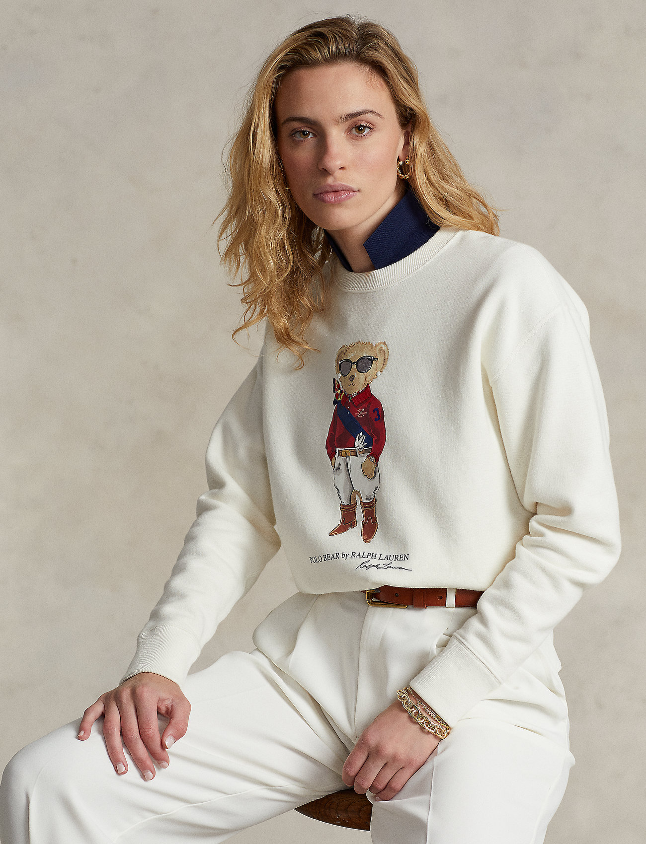 Polo Ralph Lauren Jockey Polo Bear Sweatshirt - Sweatshirts 