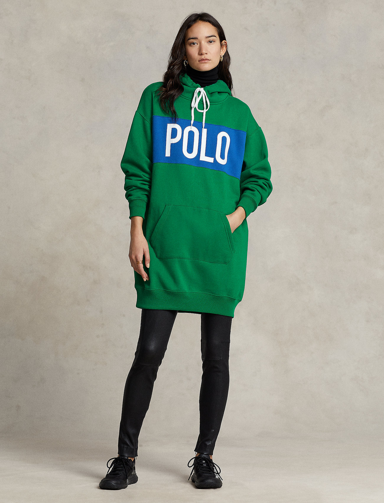 Polo Ralph Lauren Oversize Fleece Hoodie Dress - Short Dresses 