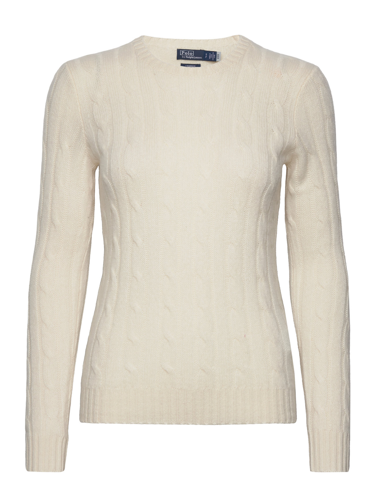 Cable-Knit Cashmere Sweater Tops Knitwear Jumpers Cream Polo Ralph Lauren