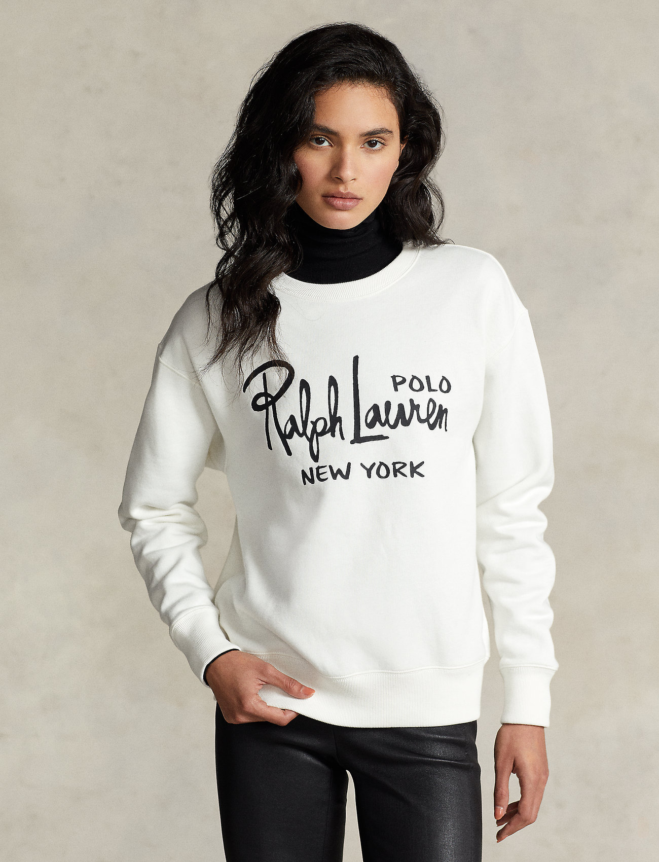 Polo Ralph Lauren Logo Fleece Crewneck Sweatshirt - Sweatshirts 