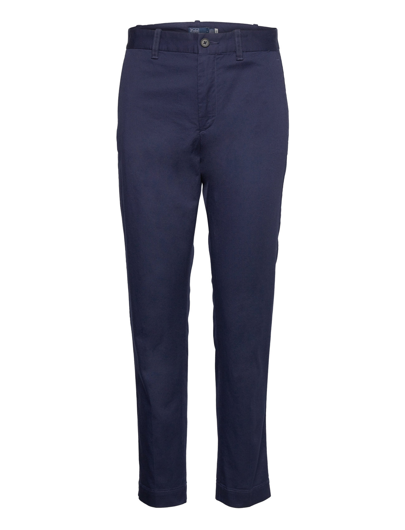 Cropped Slim Fit Twill Chino Pant Bottoms Trousers Chinos Navy Polo Ralph Lauren