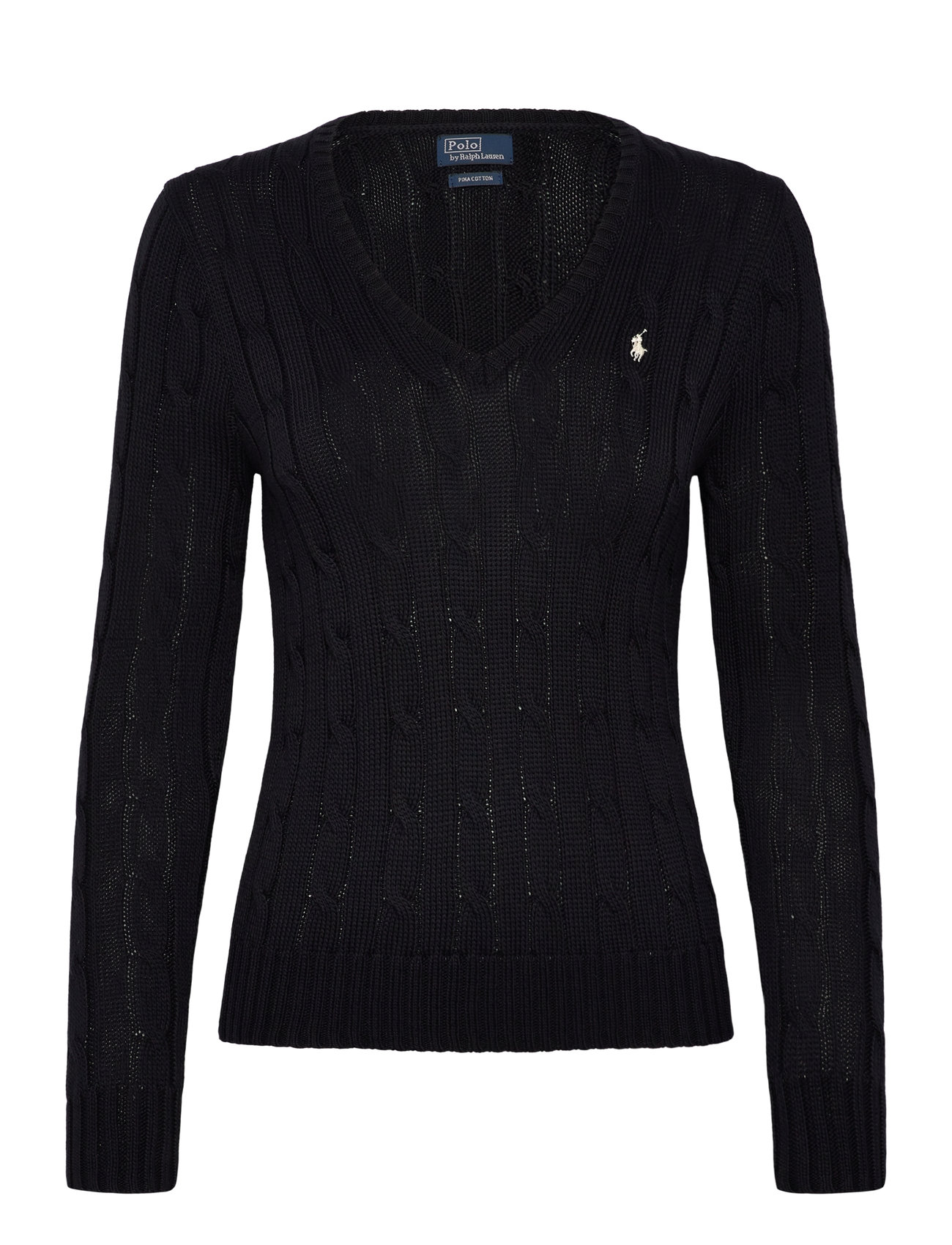 Polo Ralph Lauren 60/2X12 Pima Cotton-Lsl-Plo Svart