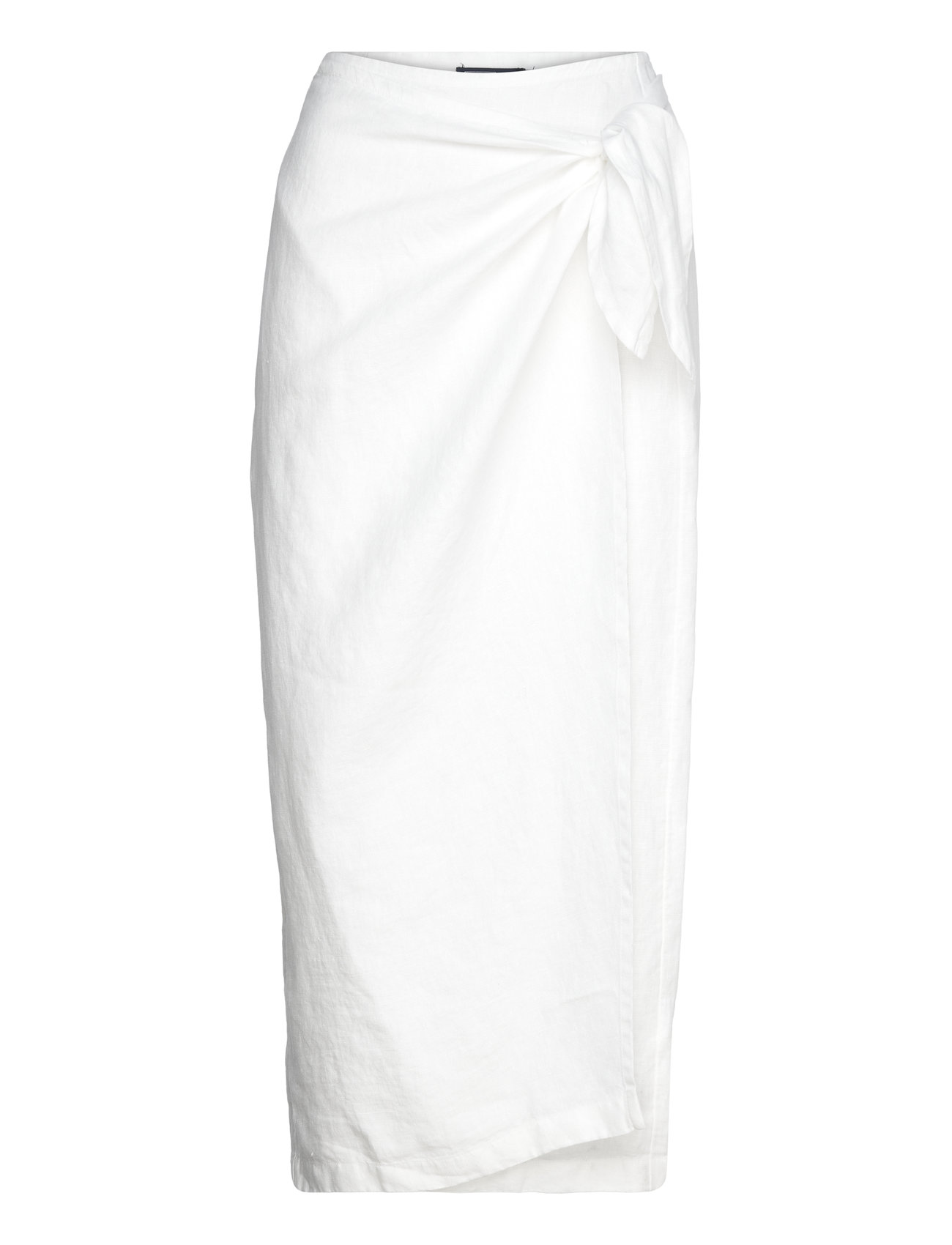 Polo Ralph Lauren Linen Wrap Skirt - Midi skirts - Boozt.com