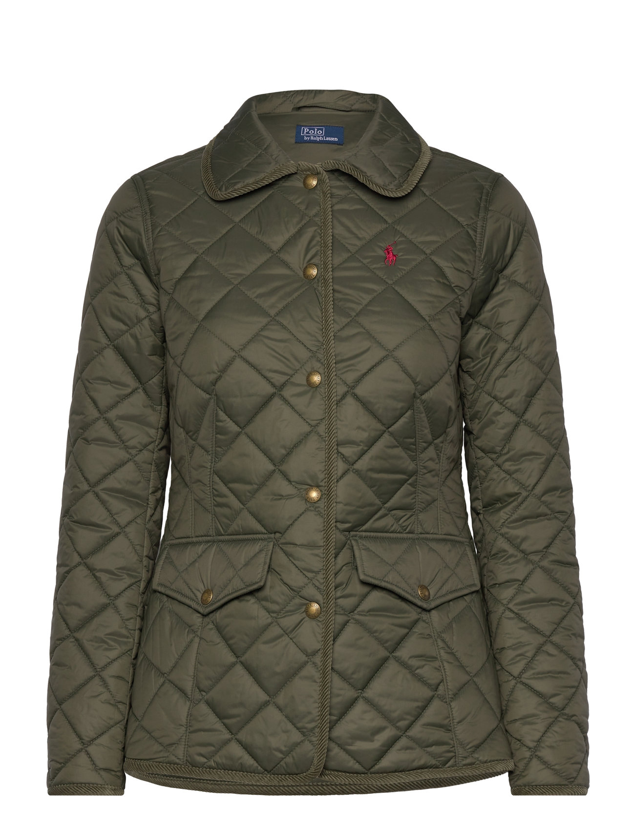 Quilted Barn Jacket Khaki Polo Ralph Lauren