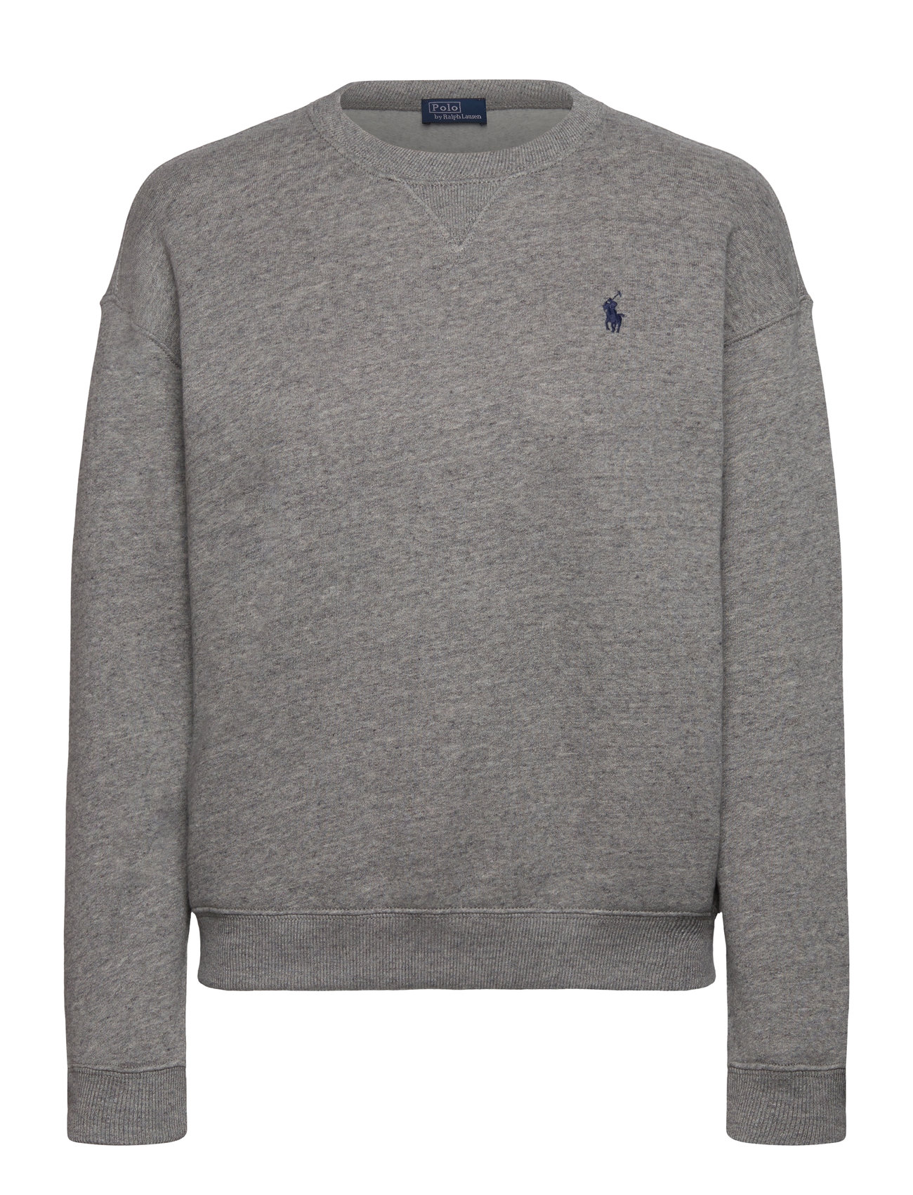 ★POLO RALPH LAUREN★ Fleece crewneck sweatshirt (GREY) Ralph Lauren Fleece Crewneck Sweatshirt in Grey | Lyst UK