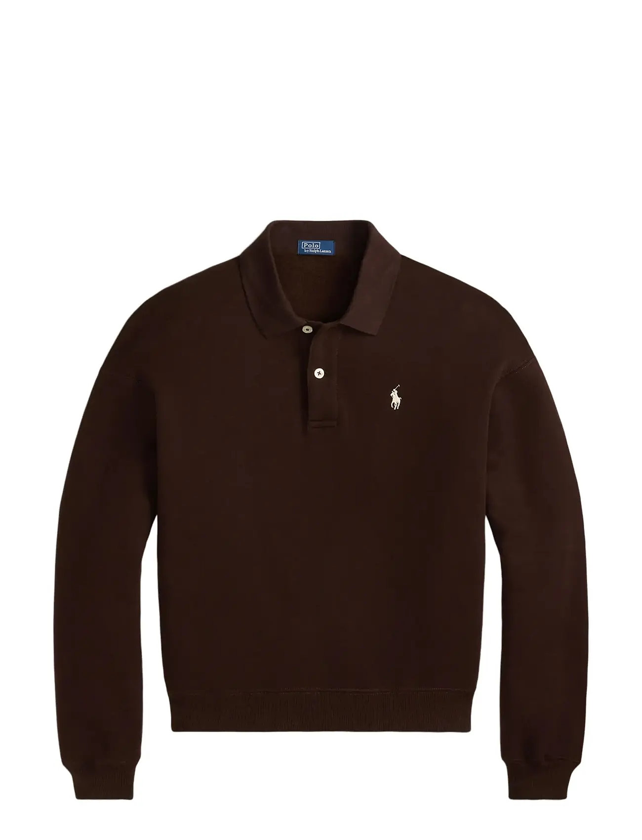 Polo Ralph Lauren Polo-collar Fleece Pullover (PRW211947966