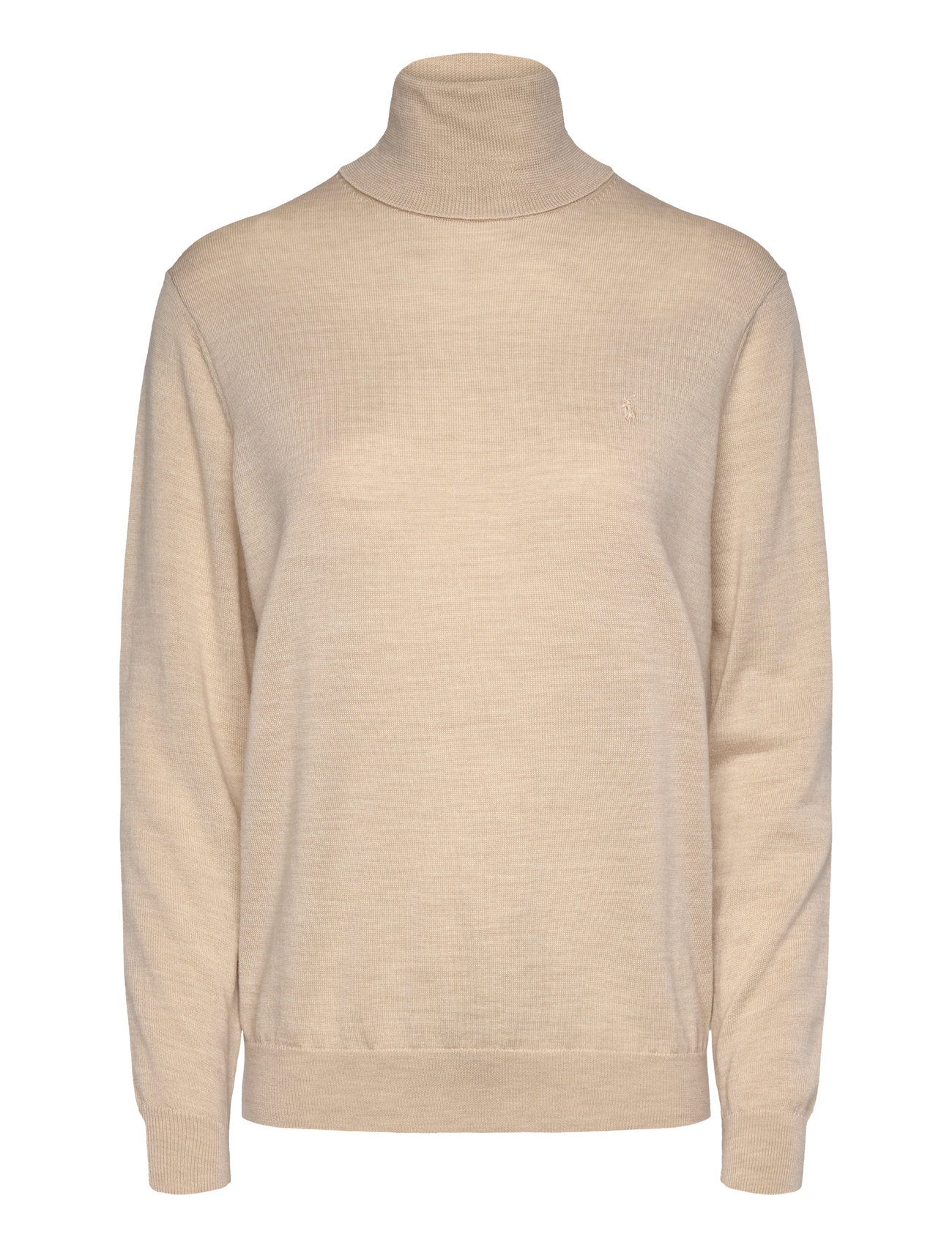 Wool Turtleneck Sweater Tops Knitwear Turtleneck Cream Polo Ralph Lauren