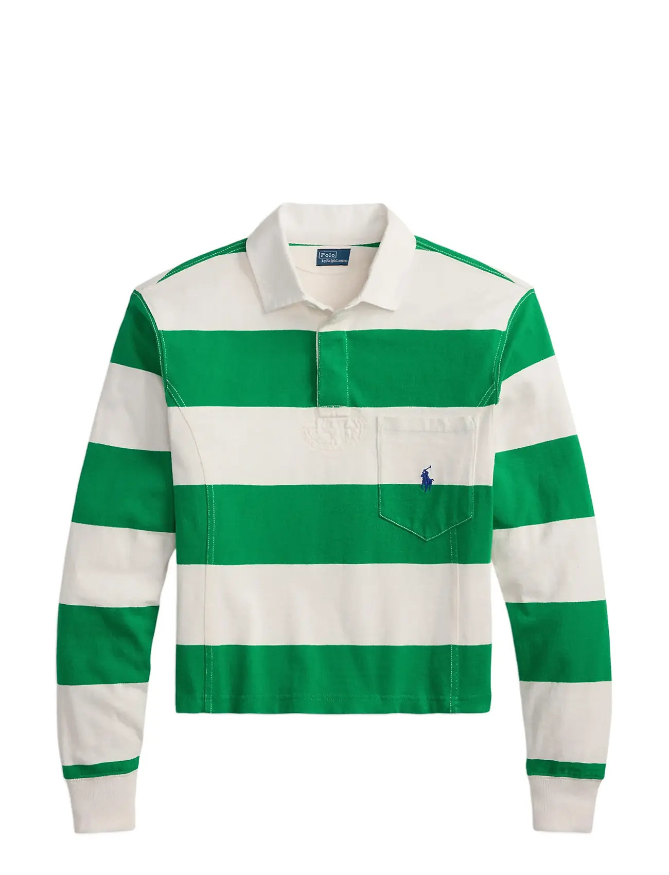 Polo Ralph Lauren Jersey Shaped Rugby Shirt, S, Green, T-Shirts & Toppe > Langærmede, Dame