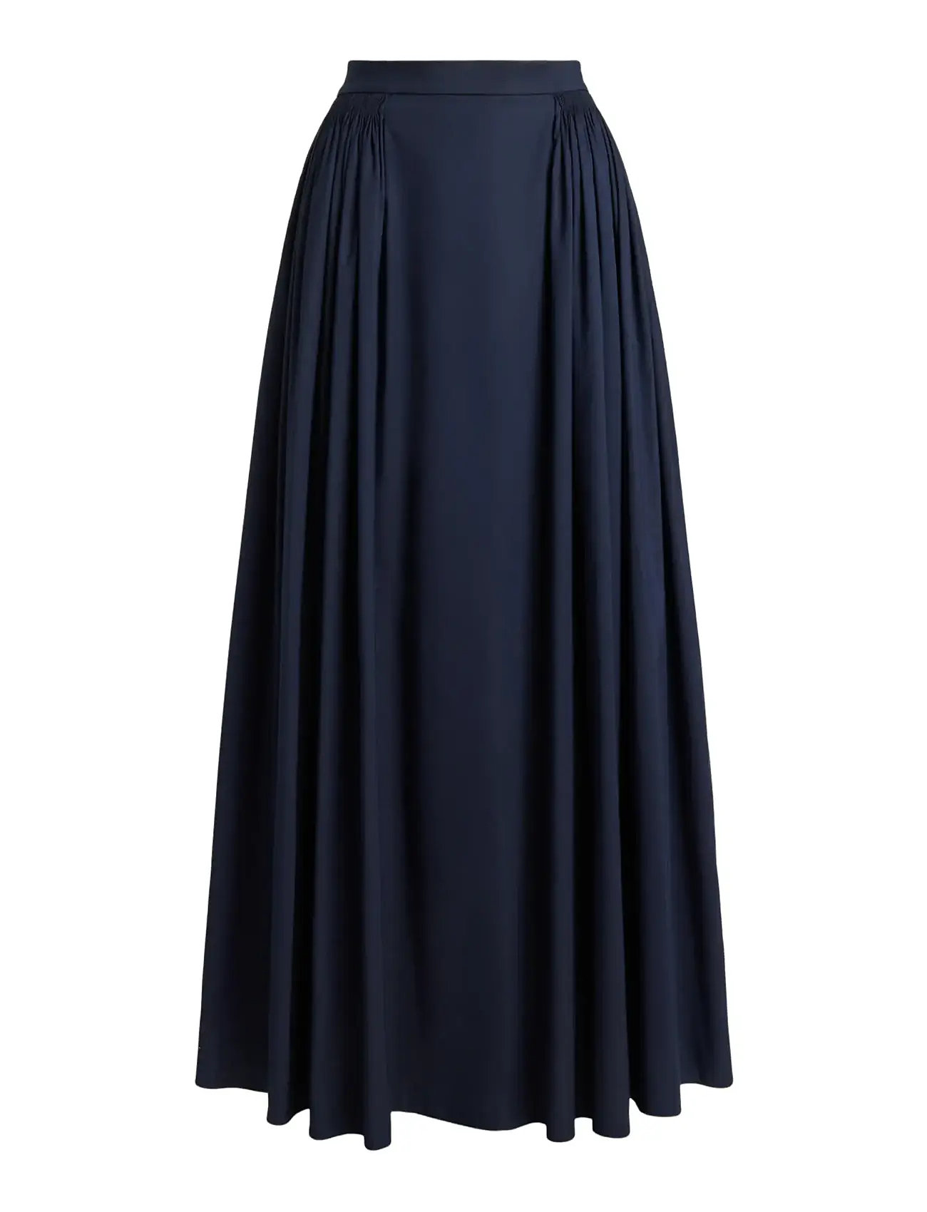 POLO RALPH LAUREN Baumwolle-Silk Faille Maxiskirt Navy - 38 - Damen