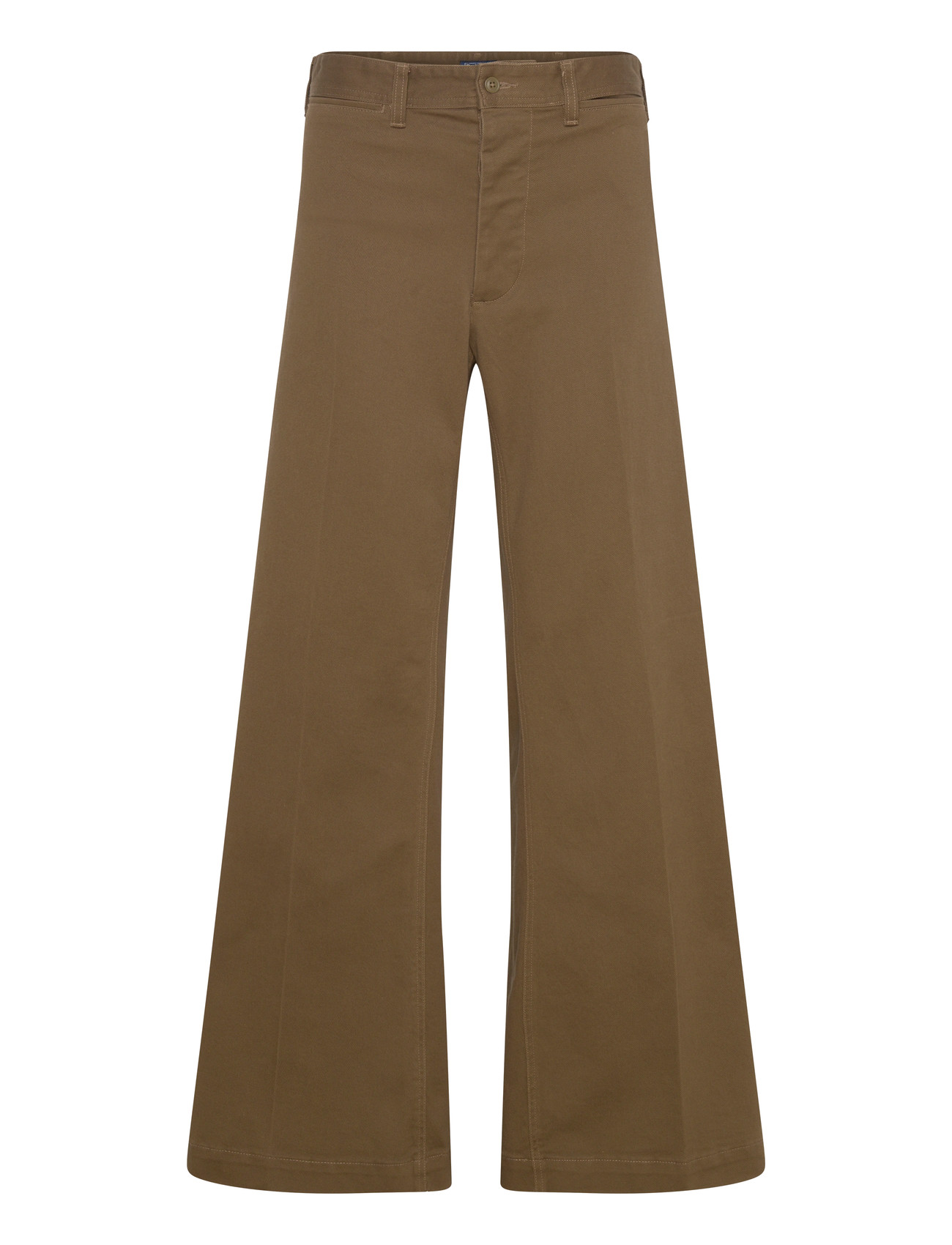Polo Ralph Lauren Stretch-Cotton Beaton Pant, 38, Brown, Bukser > Brede Ben, Dame