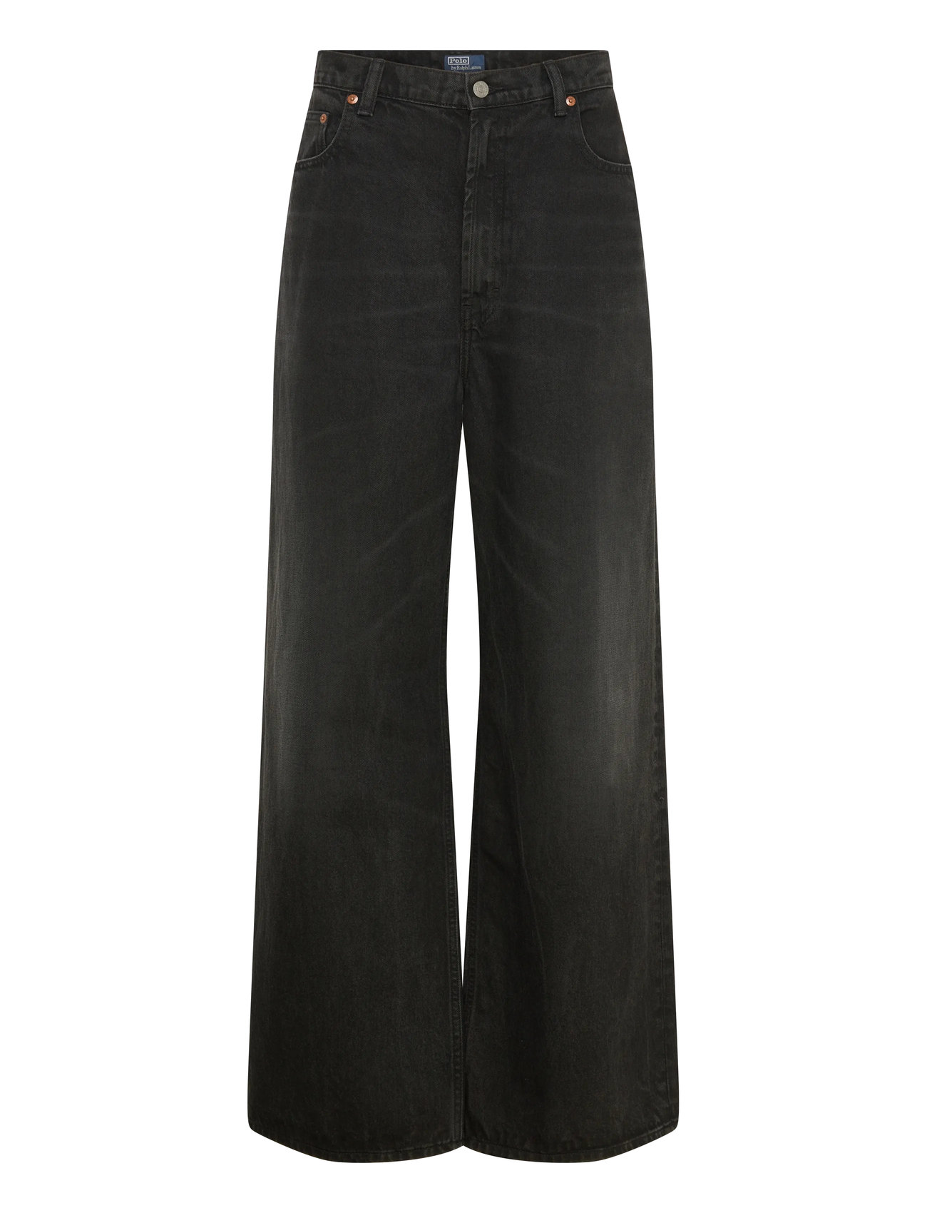 POLO RALPH LAUREN Relaxed Wide-Bein Jean Schwarz - 32 - Damen
