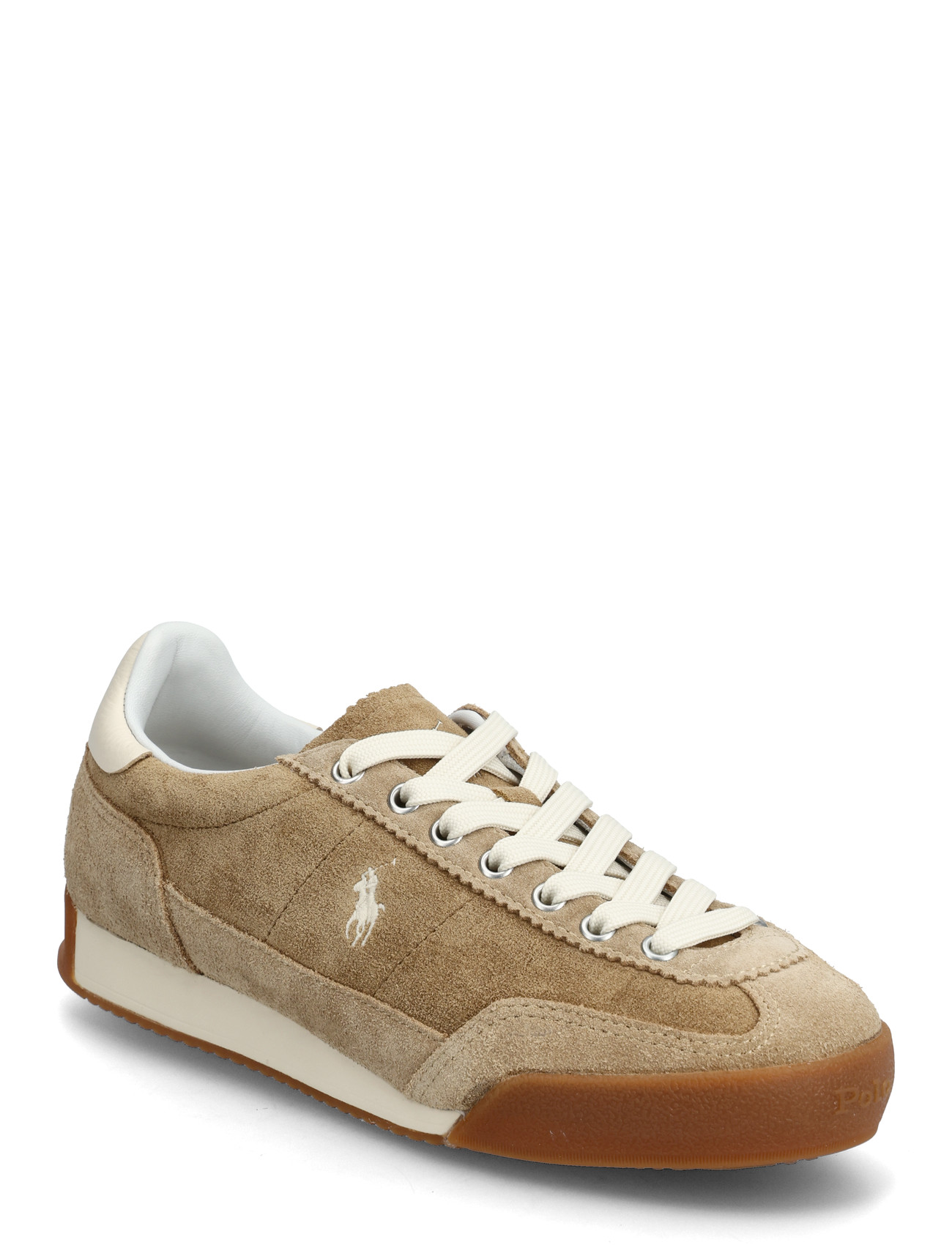 Polo Ralph Lauren Hester Suede Sneaker, 35.5, Beige, Sneakers > Sneakers Med Lav Top, Dame