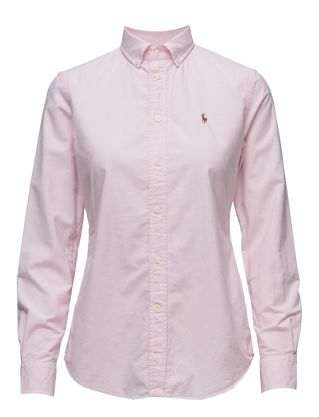 ralph lauren pink slim fit shirt