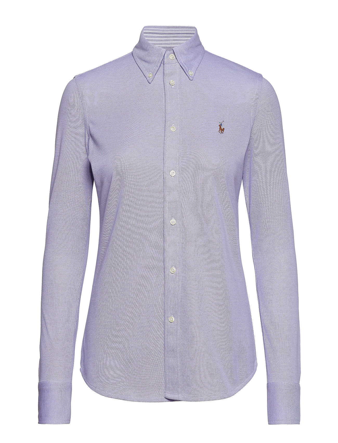 Knit Cotton Oxford Shirt (Carmel Pink) (135 €) - Polo Ralph Lauren ...
