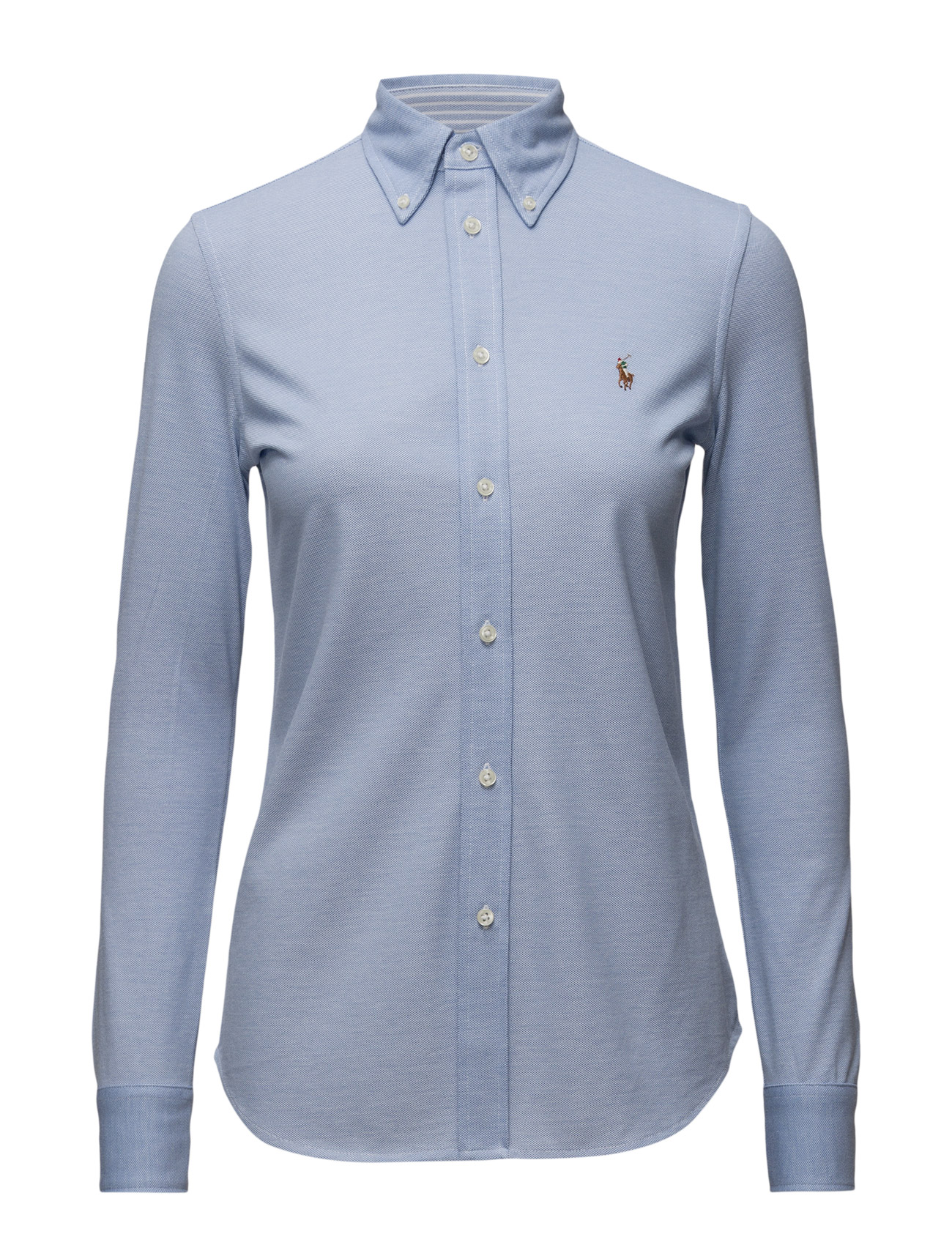 ralph lauren knit oxford ladies shirt