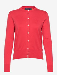 Cotton-Blend Buttoned Cardigan - STARBOARD RED