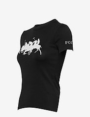 Polo Ralph Lauren - HRD SS TEE-SHORT SLEEVE-T-SHIRT - t-shirts - polo black - 1