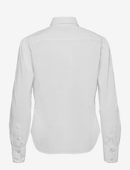Polo Ralph Lauren - Embroidered-Monogram Cotton Poplin Shirt - long-sleeved shirts - white - 1