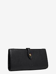 Polo Ralph Lauren - Vachetta Leather Snap Wallet - wallets - black - 2