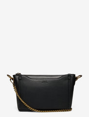 Polo Ralph Lauren - Leather Mini Sloane Crossbody - crossbody bags - black - 0
