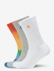 Polo Ralph Lauren - POLY BLEND-3 PACK QRT POLO - regular socks - assorted beach dy - 0