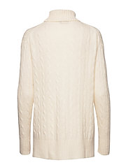 ralph lauren cable knit turtleneck sweater