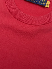 Polo Ralph Lauren - Cotton-Blend Short-Sleeve Sweater - jumpers - starboard red - 2