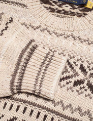 Polo Ralph Lauren - Fair Isle Blouson-Sleeve Sweater - jumpers - tan multi - 2