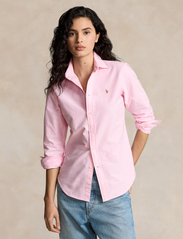 POLO RALPH LAUREN - Women's classic Oxford shirt with logo - Light