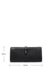 Polo Ralph Lauren - Vachetta Leather Snap Wallet - wallets - black - 4