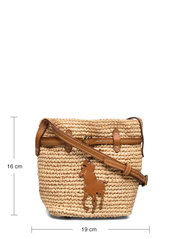 Polo Ralph Lauren - Raffia Mini Bellport Bucket Bag - natural - 4