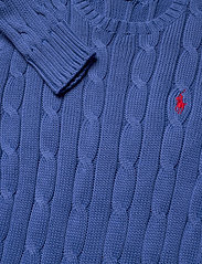 Polo Ralph Lauren - Cable-Knit Cotton Sweater - jumpers - liberty blue - 2