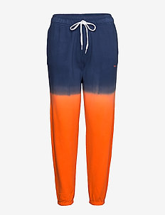 orange polo sweatpants