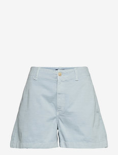 Chino Twill Short - chino shorts - natural blue