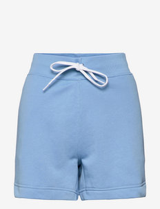 Fleece Drawstring Short - casual shorts - carolina blue